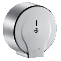 Pojemnik na papier toaletowy jumbo - 400 m , Inox satynowy