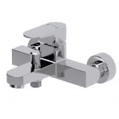 VIGO Bateria mechaniczna wannowo-natryskowa jednouchwytowa , ścienna ze stałą wylewką