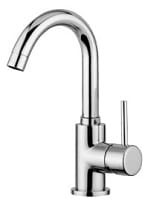 FUTURO Bateria umywalkowa 28 cm , bez korka ,wylewka zagięta , chrom