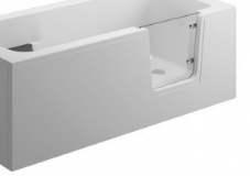 Obudowa akrylowa do wanny prostokątnej Avo- front 160x54 cm , biała