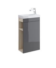 SMART Szafka podumywalkowa 39 cm , front szary