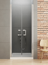 New SOLEO  Drzwi prysznicowe  150 cm  wnękowe 