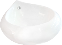 IBIZA Umywalka nablatowa 47 cm