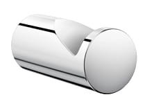 Wieszak ścienny na ubranie, pojedynczy , Inox błyszczący