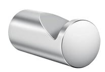 Wieszak ścienny na ubranie, pojedynczy , Inox satynowy