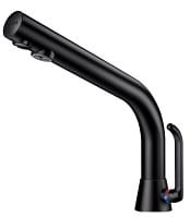 BLACK BINOPTIC MIX Elektroniczna bateria stojąca do umywalki 17cm , zasilanie sieciowe