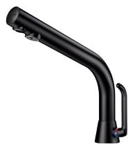 BLACK BINOPTIC MIX Elektroniczna bateria stojąca do umywalki 17cm , zasilanie baterie