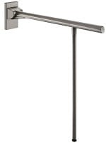 Be-Line Poręcz uchylna z podporą , L 650 mm , antracyt 