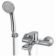 TIMEA Bateria wannowa z zestawem prysznicowym , chrom