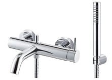 MAIRA Bateria wannowa z zestawem prysznicowym , chrom