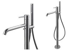 MAIRA Bateria wannowa wolnostojąca  , chrom