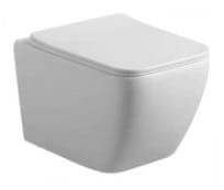 ONIL Misa WC podwieszana , bezrantowa, deska slim, biała