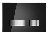 MOVI Przycisk spłukujący , czarne szkło