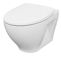 MODUO Misa WC podwieszana z deską slim wrap , biała