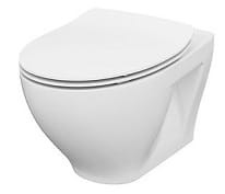 MODUO Misa WC podwieszana z deską slim duro , biała