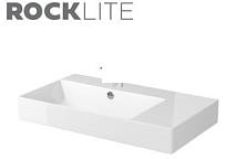 INVERTO Umywalka meblowo-nablatowa 80 cm P, prostokątna