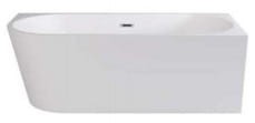 BESCO Zoya Wanna wolnostojąca, przyścienna 170 cm P , biała