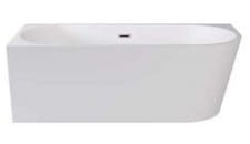 BESCO Zoya Wanna wolnostojąca, przyścienna 150 cm L , biała