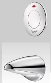 TEMPOSTOP Czasowy zawór zaścienny do umywalki , antyblokada AB