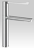 BIOSAFE Bateria mechaniczna do umywalki , wylewka ruchoma , H.250 L.250