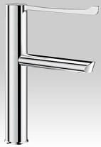 BIOSAFE Bateria mechaniczna do umywalki , wylewka nieruchoma , H.160 L.160