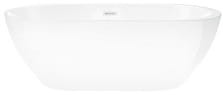 RENO Wanna wolnostojąca 160x74 cm z wykończeniem białym