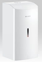 Elektroniczny , ścienny , dozownik mydła w płynie, 0,5 l , inox epoksyd biały