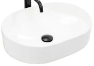 NADIA Umywalka nablatowa , 50x37,5 cm , biała