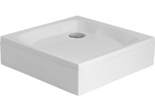 NOWY STYL Brodzik akrylowy kwadratowy 80 x 80 x 8 cm