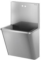 Umywalka chirurgiczna 70 cm , wysoka ścianka 45 cm , 2 otwory Ø22 rozstaw 15 cm , stal nierdzewna