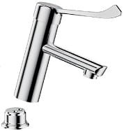 BIOCLIP Bateria zatrzaskowa do umywalki 120 mm z regulatorem ciśnienia SECURITHERM EP