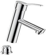 BIOCLIP Bateria zatrzaskowa do umywalki 120 mm z regulatorem ciśnienia SECURITHERM EP 