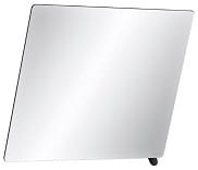 Lustro uchylne z uchwytem ABS czarny mat