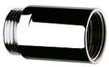 Przedłużka chromowana ZW½″ Ø26 , L.50 mm 