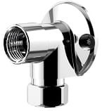 Złączka natynkowa wzmocniona ZW½″ , z nakrętką nasadową