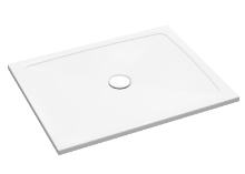 KARO Brodzik akrylowy posadzkowy prostokątny 90x75x 1,5 cm