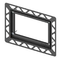 TECE Ramka montażowa czarna