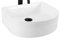 CLARA Umywalka nablatowa , 40 x 35 cm , biała