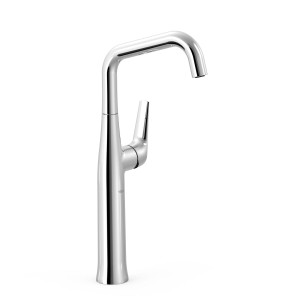 TRES FUJI Bateria jednouchwytowa XL umywalkowa z boczną dźwignią, chrom