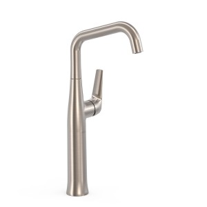 TRES FUJI Bateria jednouchwytowa XL umywalkowa z boczną dźwignią, kolor stal