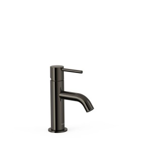 STUDY Bateria jednouchwytowa umywalkowa, czerń metalizowana