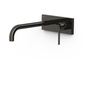 STUDY Elementy zewnętrzne do podtynkowego korpusu baterii umywalkowej- czerń metalizowana