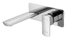 PRIDE Bateria umywalkowa jednouchwytowa , ścienna , chrom