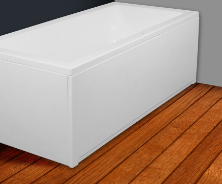 Obudowa czołowa do wanny , 180x58 cm , biała