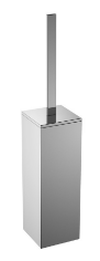 RIKO Szczotka WC stojąca/wisząca , chrom
