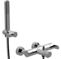 SURF Bateria wannowa z zestawem prysznicowym , chrom