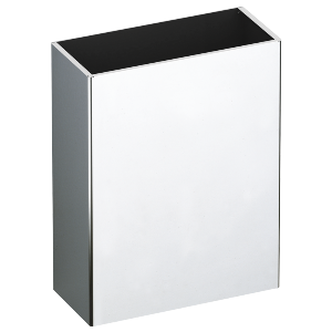 Pojemnik na odpady papierowe , bez pokrywy , 25 l  , błyszczący