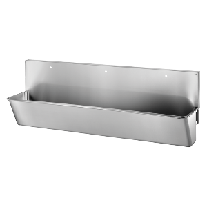 Umywalka chirurgiczna wysoka ścianka,  3 otwory , stal nierdzewna