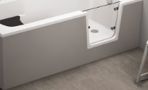 Obudowa akrylowa do wanny prostokątnej Avo- front 180x54 cm , biała