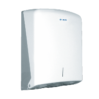 Hypereco Podajnik na ręczniki papierowe ,  ścienny , 500 odcinków , biały ABS